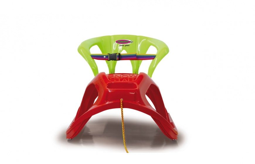 Jamara Snow Star Slee avec dossier 90 cm rouge