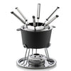 Kela Comore Fondues Set 800 ml 11 pièces noir