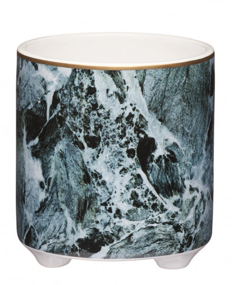 Muitencraft Flowerpot 10 x 5 cm bleu céramique