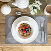 Kitchenclet Placemat 30 x 45 cm en PVC Polyester Grey