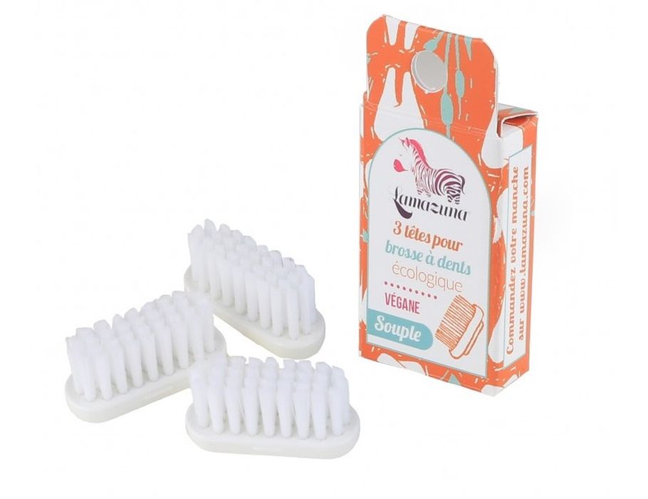 Brosse à dents de recharge lazazuna soft 3e