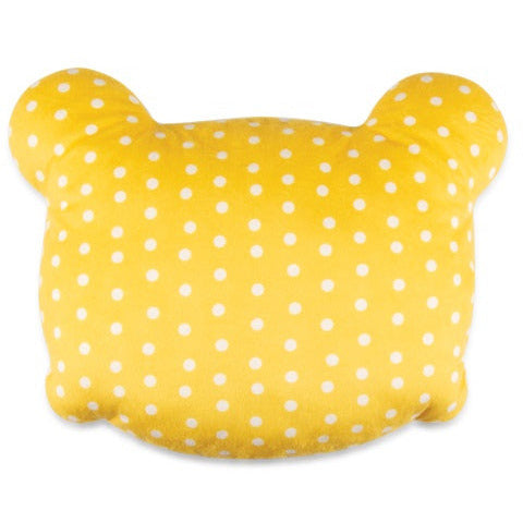 Coussin de ruban de citron Junior 35 cm Polyester blanc jaune