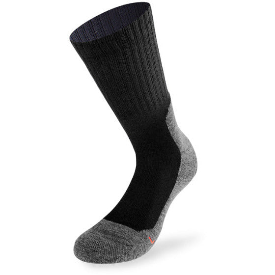 Lenz Walking Sock Trekking 5.0 Polyester Black 2 paires de taille 35-38