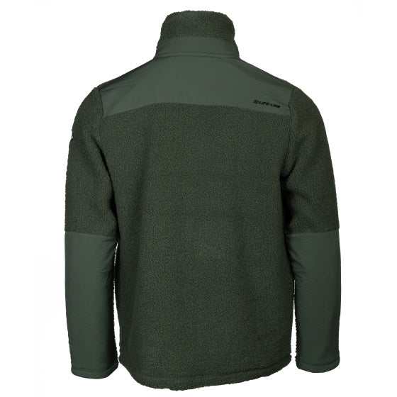Life Line Artic Sherpa Fleece Jack Men Green Taille m