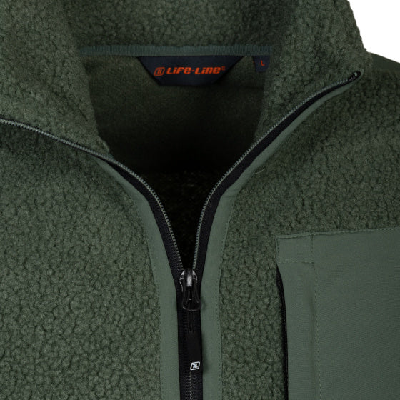 Line line artic sherpa tleece jack hommes green taille xl