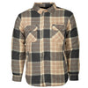 Ligne de vie Jervis Shird Flannel Men Men Beige Taille 4xl