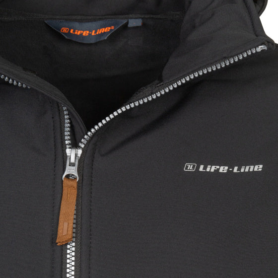 Line line kasper softshell veste hommes noirs taille l