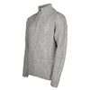 Ligne de vie marcel pull en tricot à moitié zip hommes