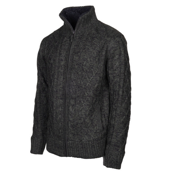 Ligne de vie Morgan 2 Morgan Knit Full Zip Men's Green Taille 3xl