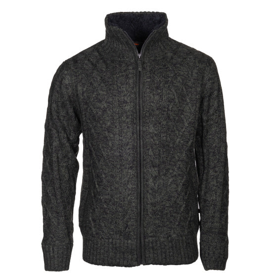 Ligne de vie Morgan 2 Morgan Knit Full Zip Men's Green Taille 3xl