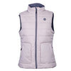 Ligne de durée de vie Tully Fake Down Bodywarmer Ladies Beige Taille 3xl