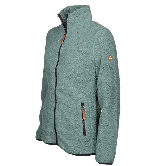 Ligne de vie wendy fleecevevest dames green taille s