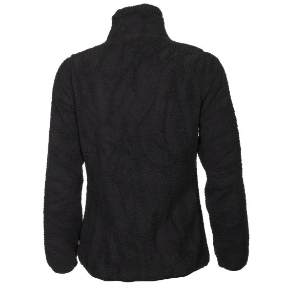 Ligne de vie wendy fleecevevest dames noire taille l