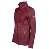 Ligne de vie willemijn fleeceventest dames bordeaux taille m