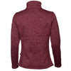 Ligne de vie willemijn fleecevest dames bordeaux taille xl