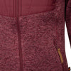 Ligne de vie Willemijn Fleeceventest Ladies Bordeaux Taille S