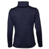 Ligne de vie willemijn fleecevente ladies bleu foncé taille xxl