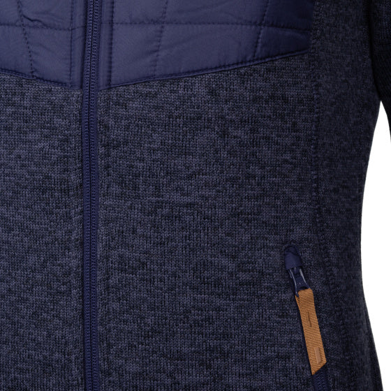Ligne de vie willemijn fleecevente ladies bleu foncé taille 4xl