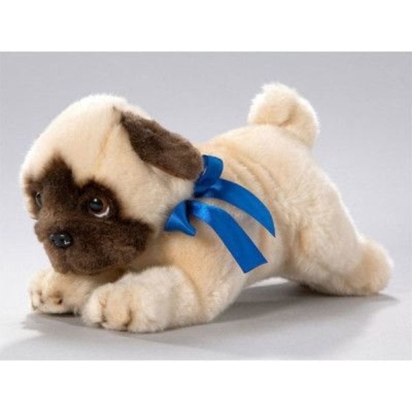 Puppy de pug allongé 26cm