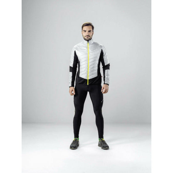 Löffler Hybrid Jack PL60 Men's Polyester Silver Grey Black Mt 46