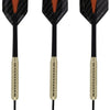 Longfield Darts Steeltip Dartspijl Set 18 grammes noir rouge foncé 3 pièces