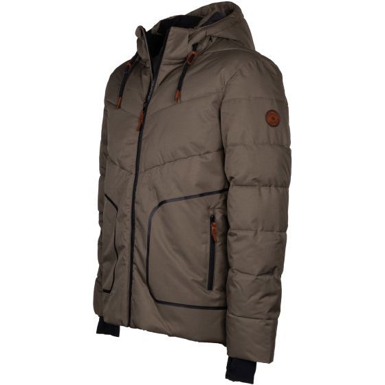 Maupiti Marck II veste d'hiver rembourrée hommes gris-taille 3xl