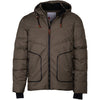 Maupiti Marck II Veste d'hiver rembourrée hommes Gris Brown Taille m