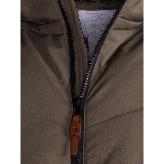 Maupiti Marck II veste d'hiver rembourrée hommes gris-taille 3xl