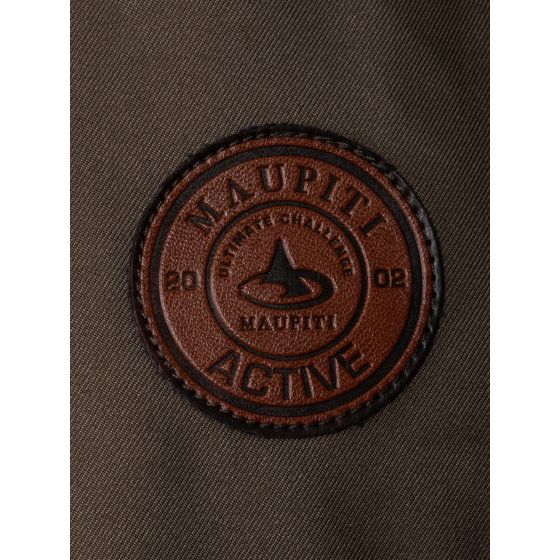 Maupiti Marck II Veste d'hiver rembourrée hommes Gris-Brown Taille L