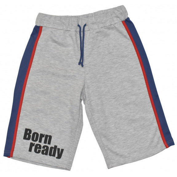 Max Buddies Short Vito Boys Poly Cotton Grey Taille 152