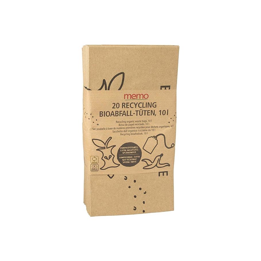 Mémo Gft Sacs Recycling Paper 10L
