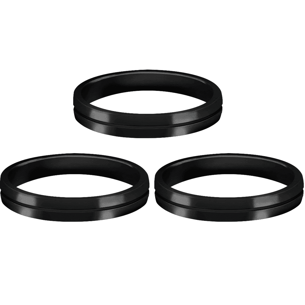 Mission Mission aluminium S-Lock Rings Black