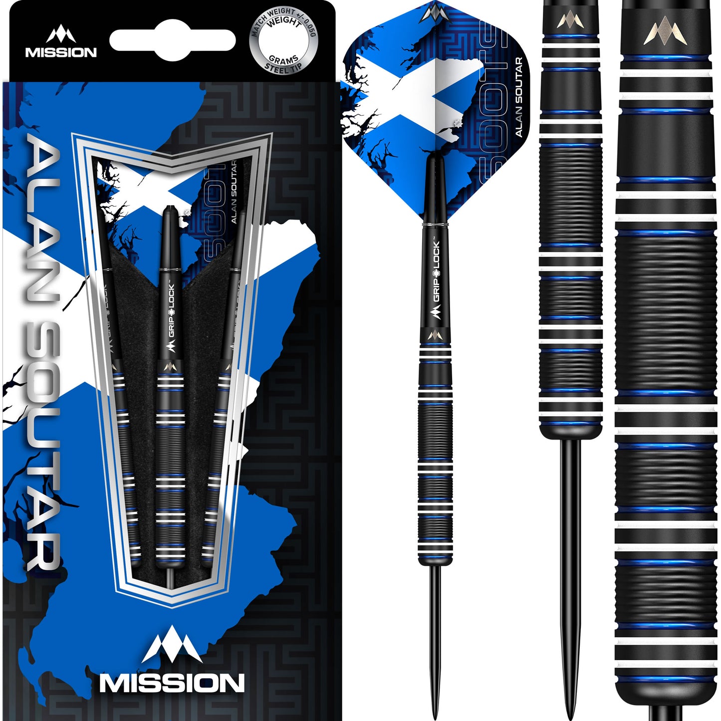 Mission Alan Soutar Black Titanium 24 grammes