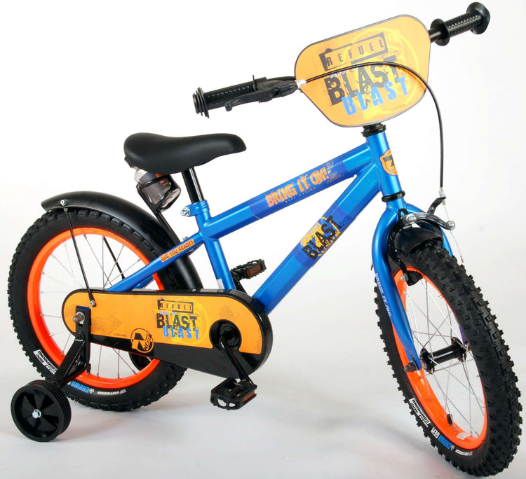 Nerf Children's Bicycle - Boys - 16 pouces - Satin Bleu