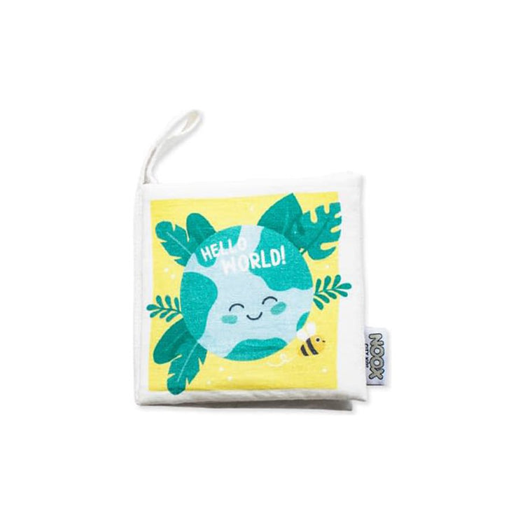 NOOX CITY Kids Soft Baby Book Hello World