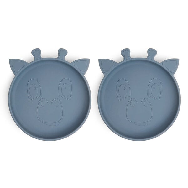 Nuuroo Akila Silicone plaque 2-pack giraf