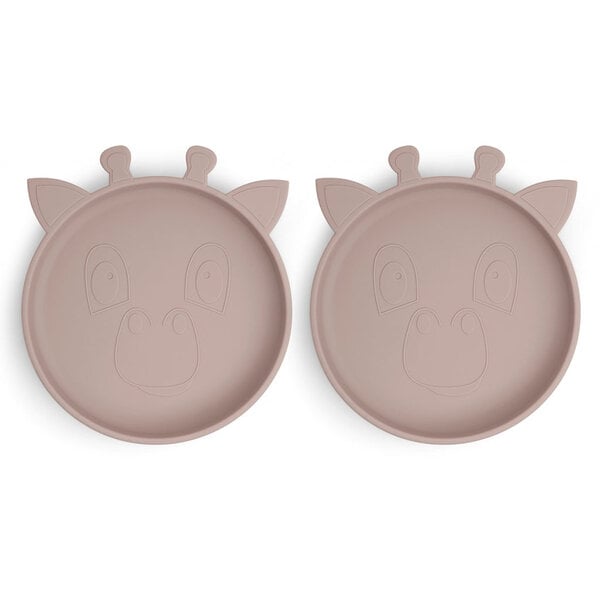 Nuuroo Akila Silicone plaque 2-pack giraf