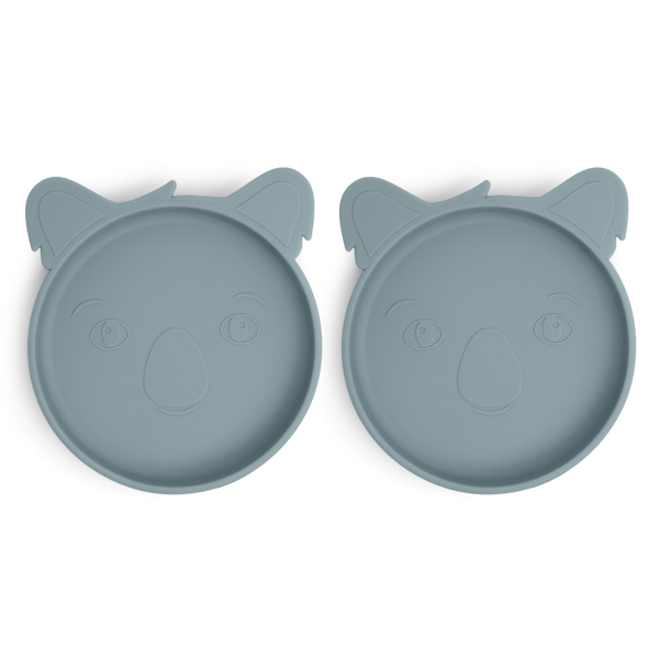 Nuuroo Akila Silicone plaque 2-pack koala