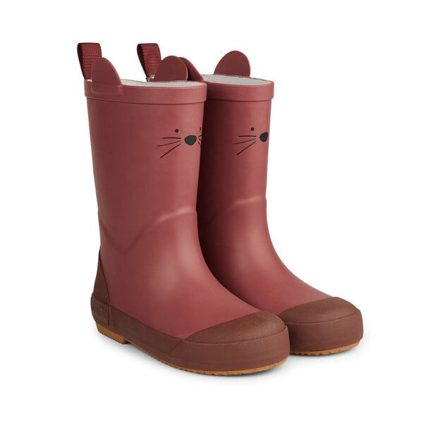 Nuuroo Anton Animal Rubberboots mahoganique