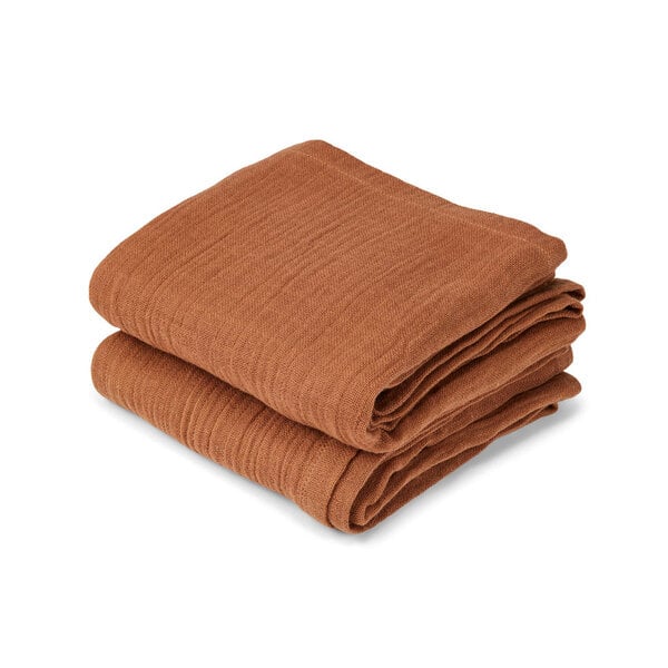 Nuuroo bao mousseline tissu 2 pack solide