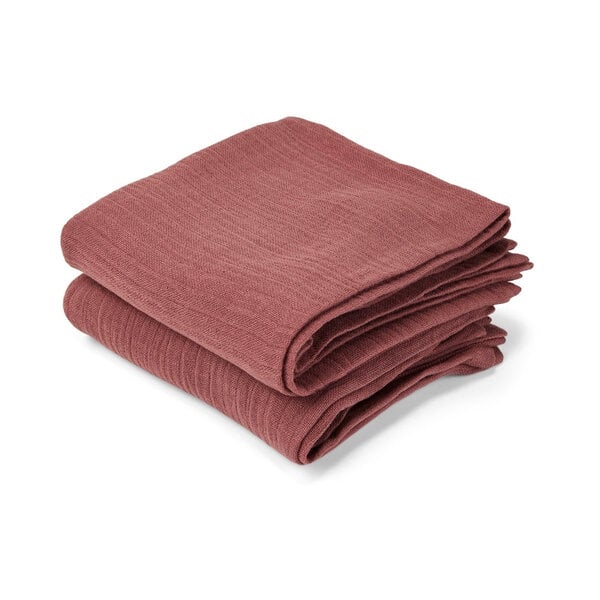 Nuuroo bao mousseline tissu 2 pack solide