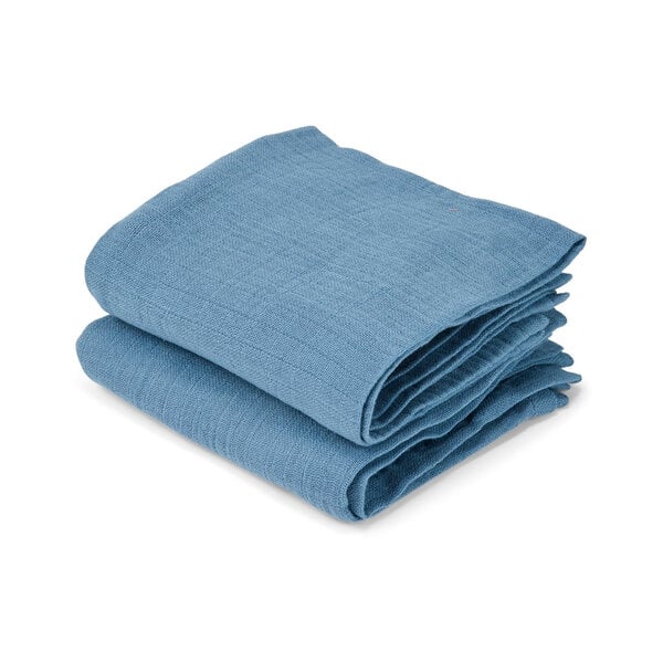 Nuuroo bao mousseline tissu 2 pack solide