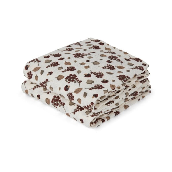 Nuuroo bao mousseline tissu 2 pack avec imprimé