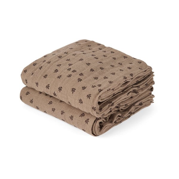 Nuuroo bao mousseline tissu 2 pack avec imprimé