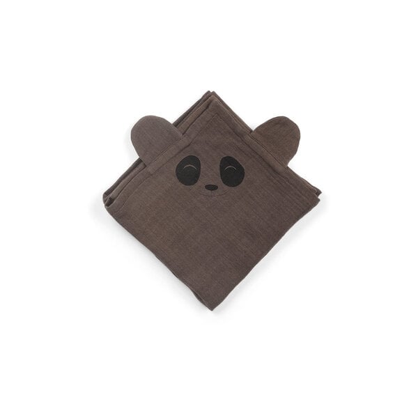 Nuuroo bjørk embrasse le tissu en mousseline 2 panda