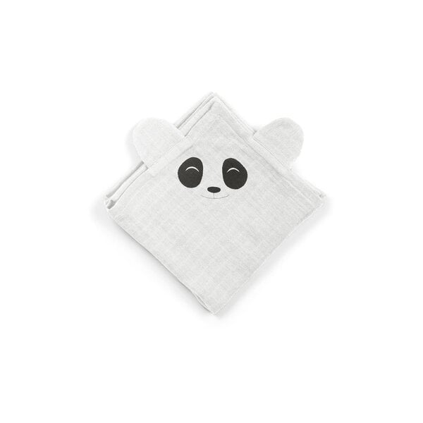 Nuuroo bjørk embrasse le tissu en mousseline 2 panda