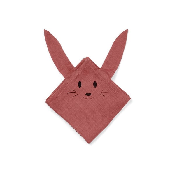 Nuuroo bjørk embrasse le tissu en mousseline 2 lapin de 2 pack