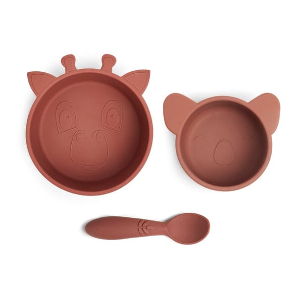 Nuuroo Eddy Silicone Dinner Set 3-Pack