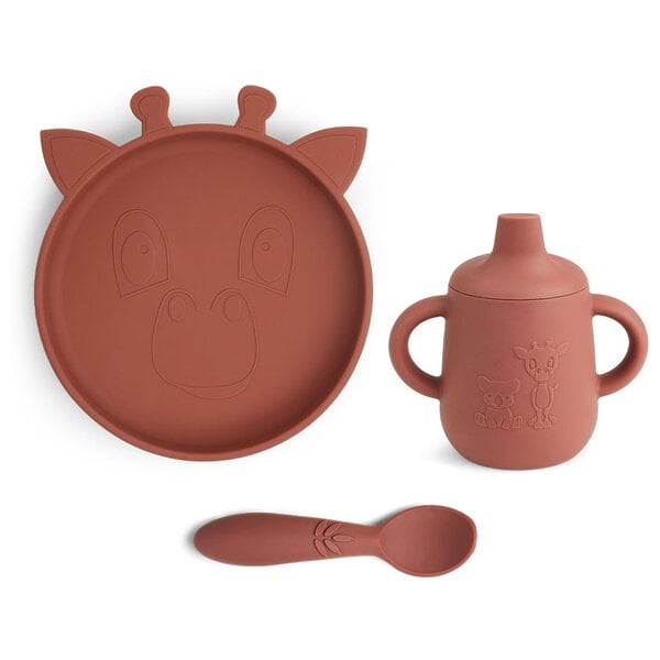 Nuuroo Elke Silicone Dinner Set 3-Pack