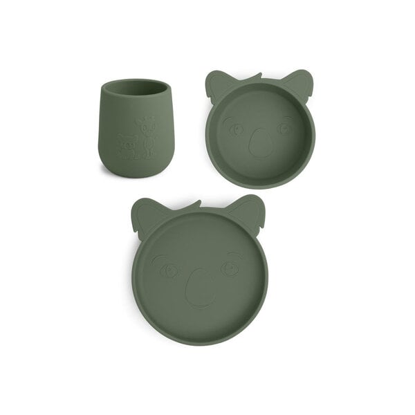 Nuuroo Judi Silicone Dinner Set 3-Pack Koala